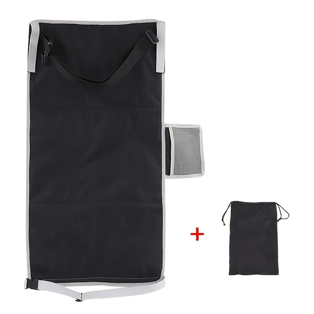 Plaque d'extension de siège d'avion portable - repose-pieds confortable en nylon pour jambe améliorée