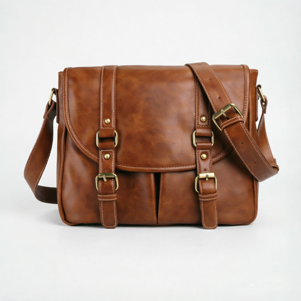 Sac de corps à épaule rétro homme