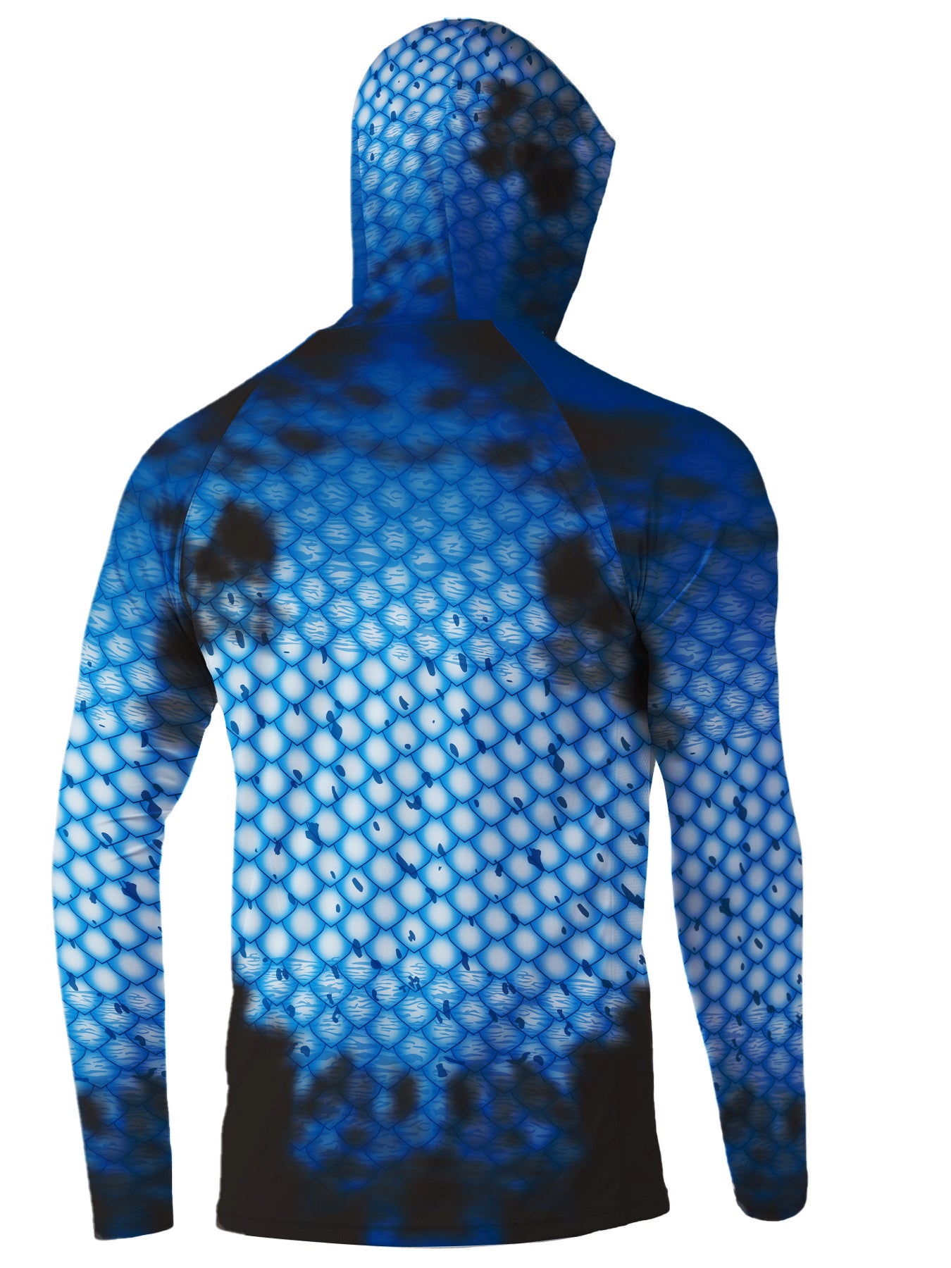 Pêche Hoodie UPF 50 anti UV voile chemise Surf couverture visage cou été hommes manches longues