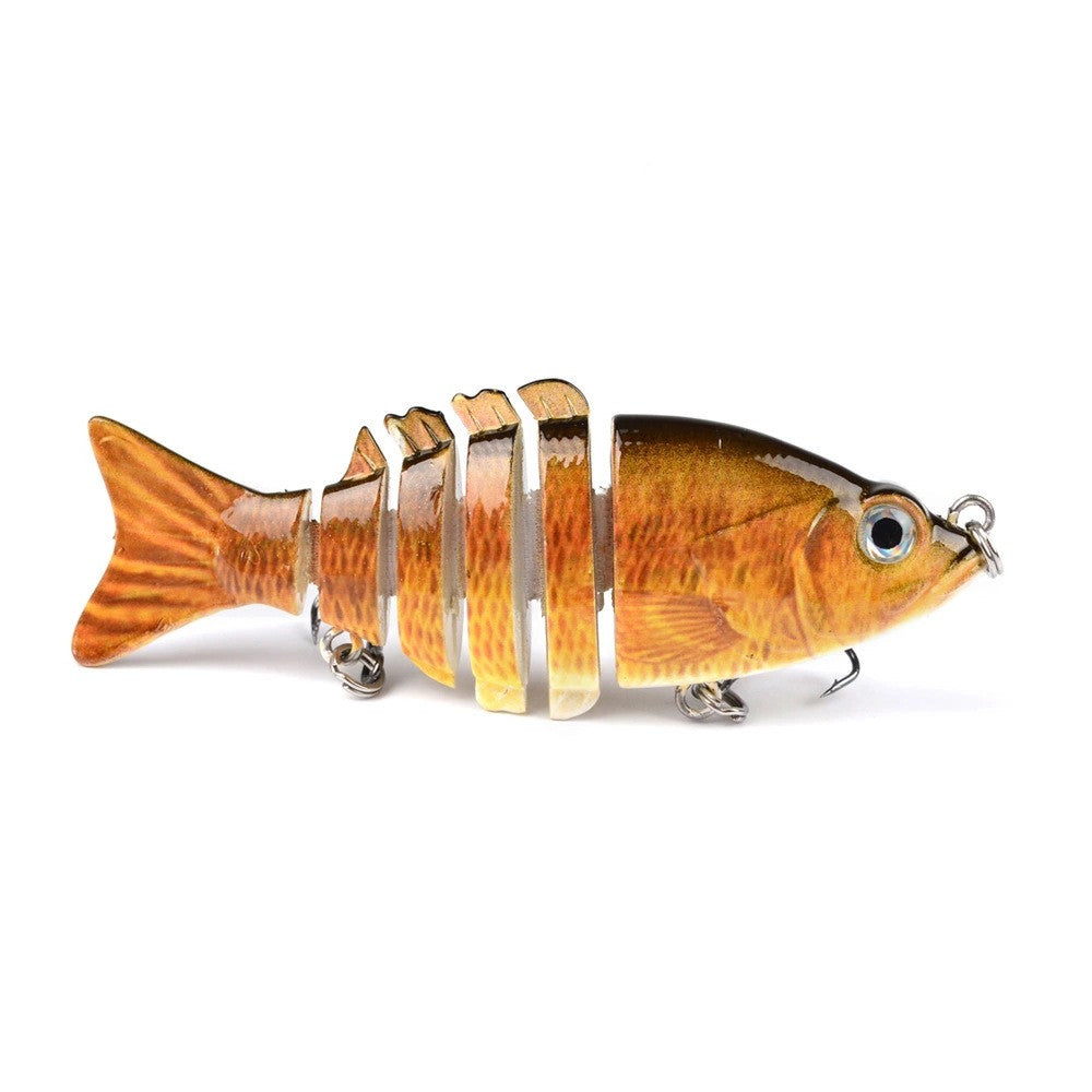 Luya Bait Bait Bionic en plastique 10.68g Luya Bait Knotty Fish Bait en plastique en gros