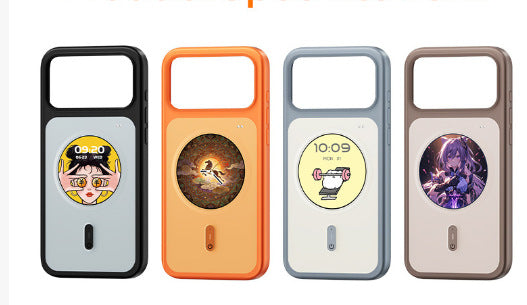 Clapet de téléphone de casting HD à écran rond