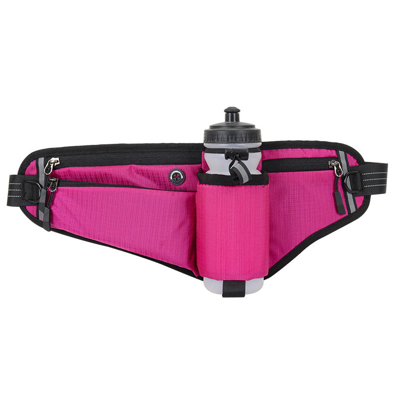 Multifonctionnel Nylon Entraînement serré Étanche Exercise Outdoor Running Belt Bag