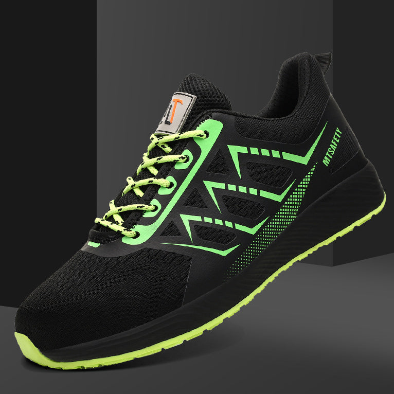 Chaussures de protection du travail ultra-légers Quatre saisons Anti-smashing et anti-pénétration