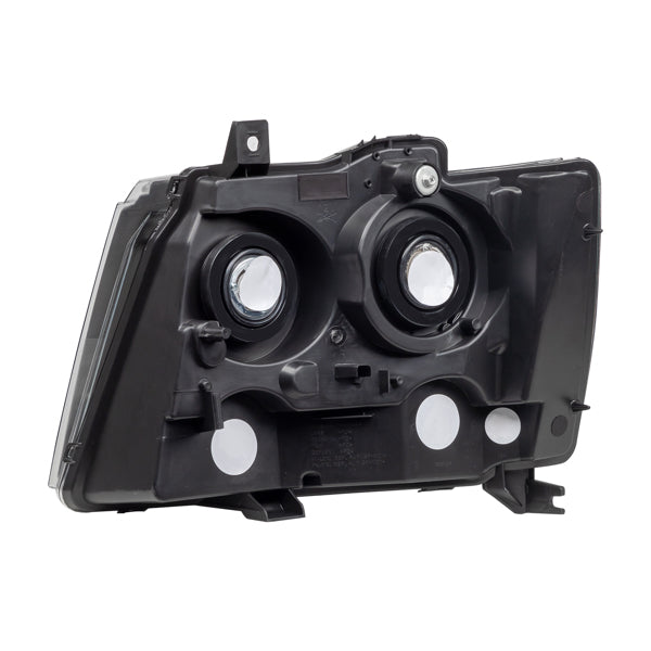 Convient pour 2007-2014 Chevy Avalanche Tahoe Suburban Amber Corner Phares noirs