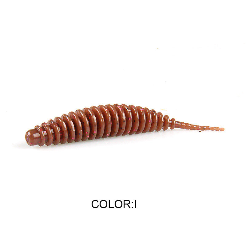 Micro Luer Soft Lure Soft Worm Fishing Topmouth Culter Mandarin Fish Weever Lure