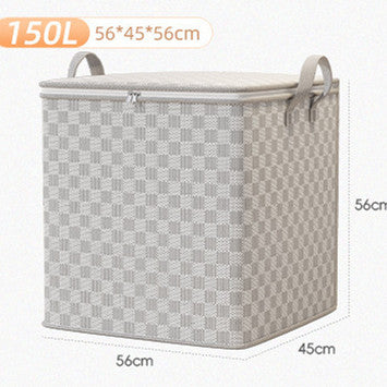 Grille d'échecs Finition de déménagement Sac de rangement de vêtements de grande capacité