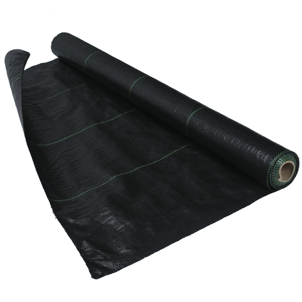 3 X 300 pieds Vêtements anti-herbes 1 00gsm