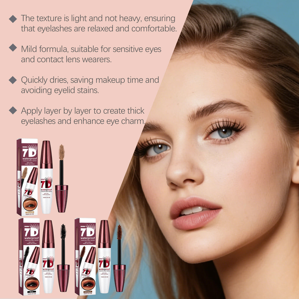 Série de mascaras tridimensionnelles épaisses Une variété de maquillage de couleur lisse