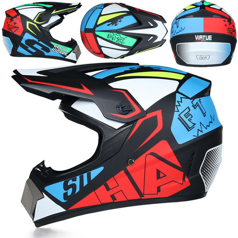 Casque hors route Moto Petit casque hors route