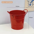 Creative Iron Art Student Desktop Storage Box