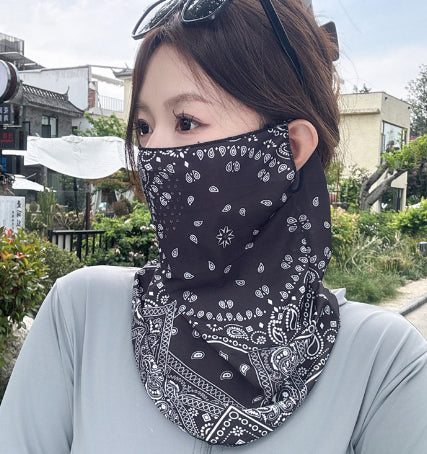 Masque du soleil Bébé Garçon et fille Été Pêche en plein air Couverture de vélo Plein visage