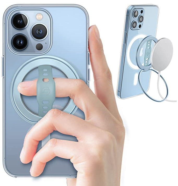 Support de téléphone mobile avec charge magnétique sans fil