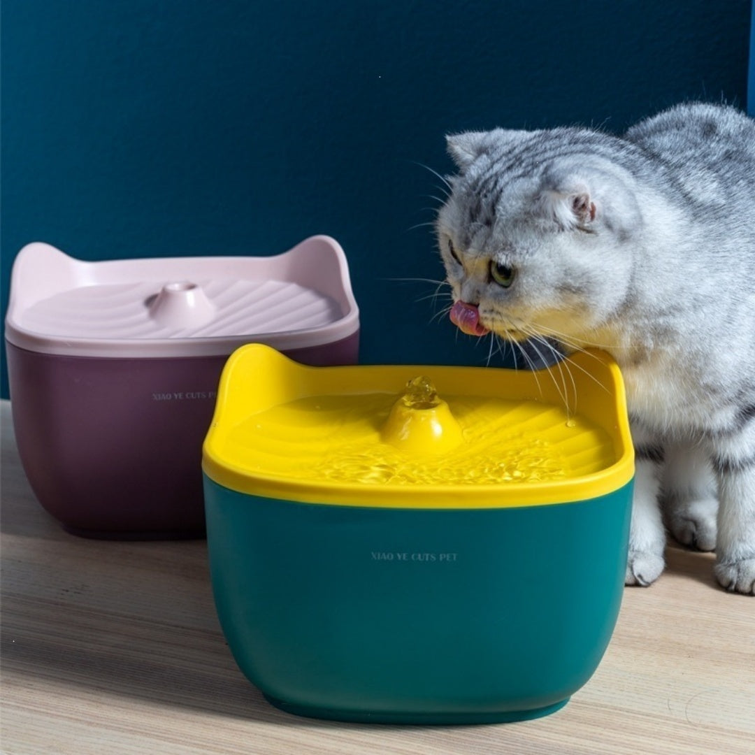 Fontaine d'eau pour animaux de compagnie intelligente et silencieuse