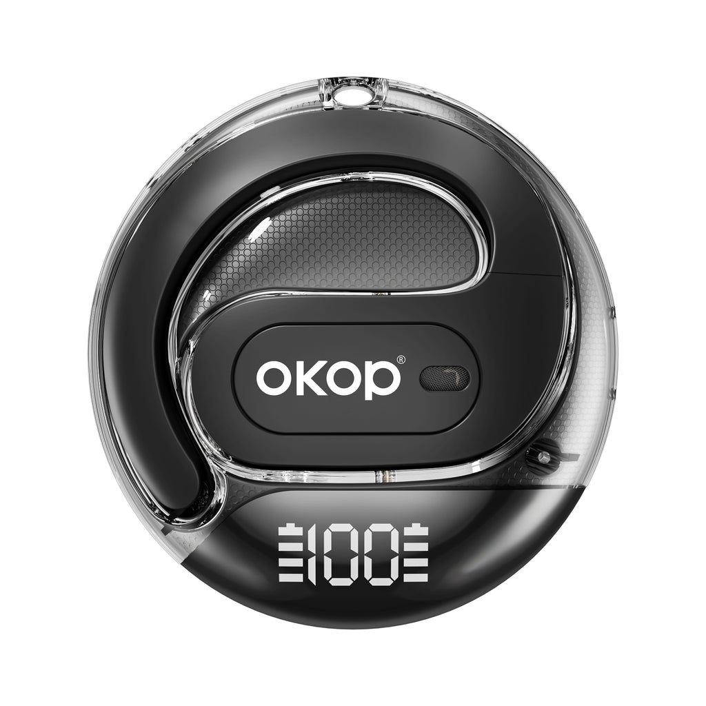KP-207 Modèle sportif OWS Bluetooth d'écouteurs d'oreilles avec affichage numérique Non