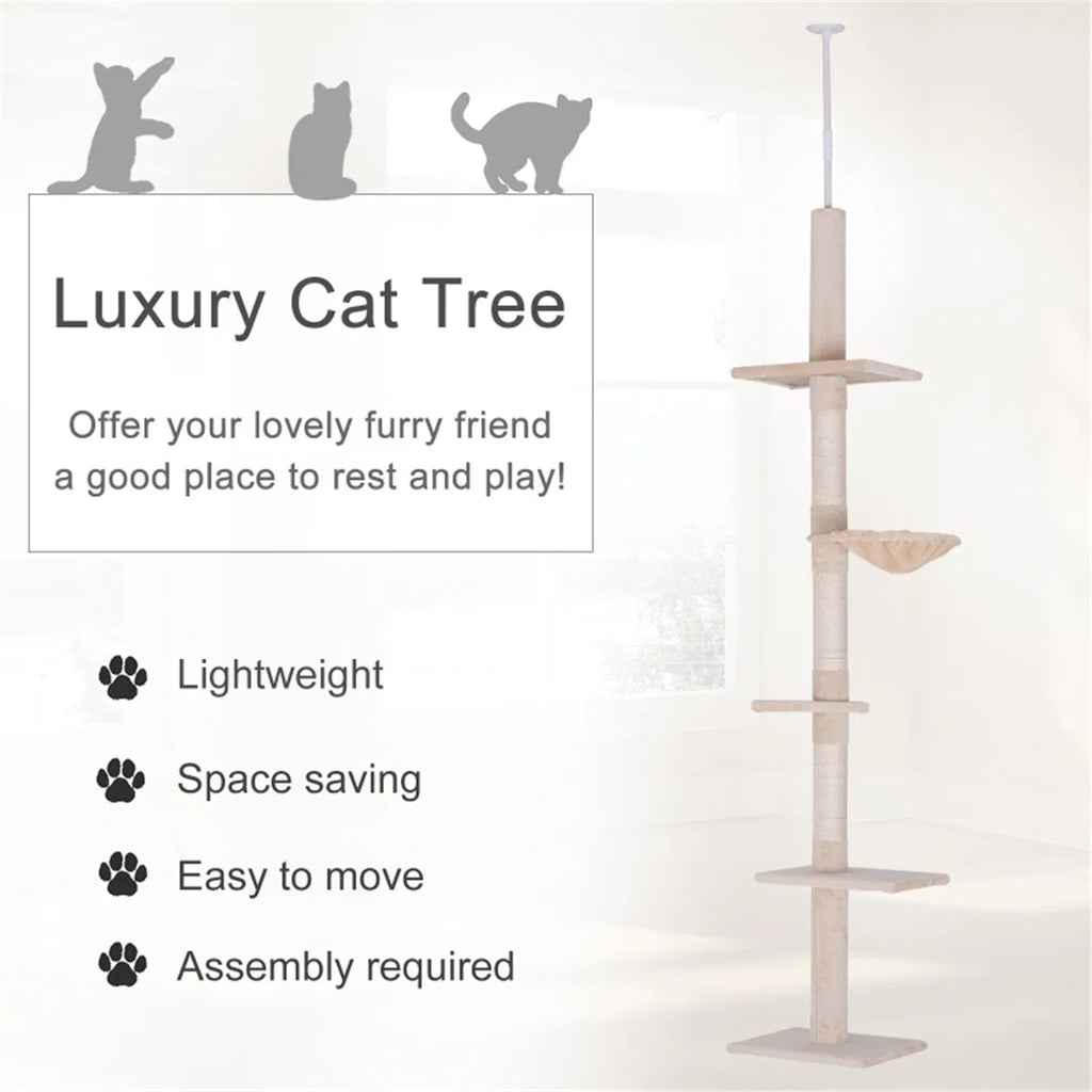 Maison de chat en bois / Arbres de chat / Tour d'escalade de chat ( Amazon Shipping) (Interdit par WalMart)