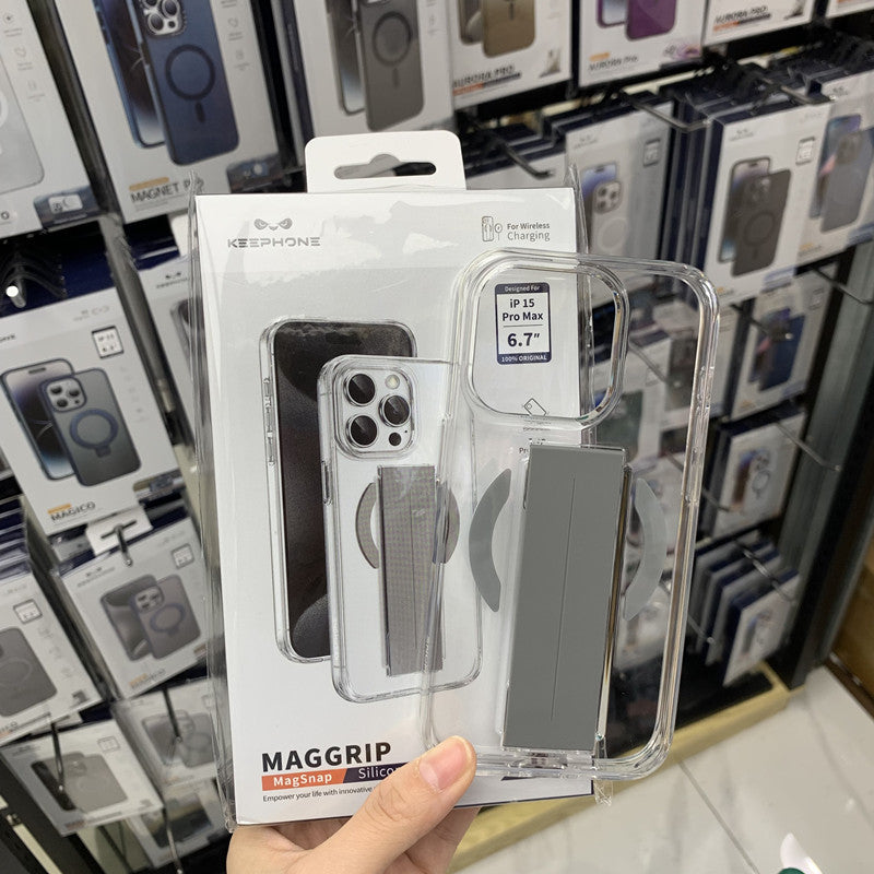 Boîtier de téléphone magnétique de 15 pouces avec protection de chute intégrale du corps