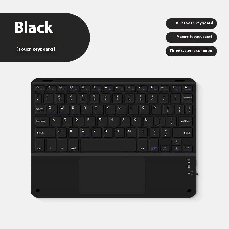 Clavier Bluetooth avec touche pour téléphone portable Tablette sans fil rechargeable