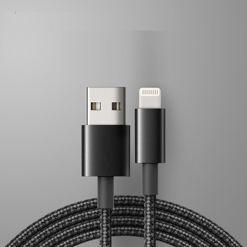 Câble de recharge officiel certifié MFI Fil de nylon à charge rapide