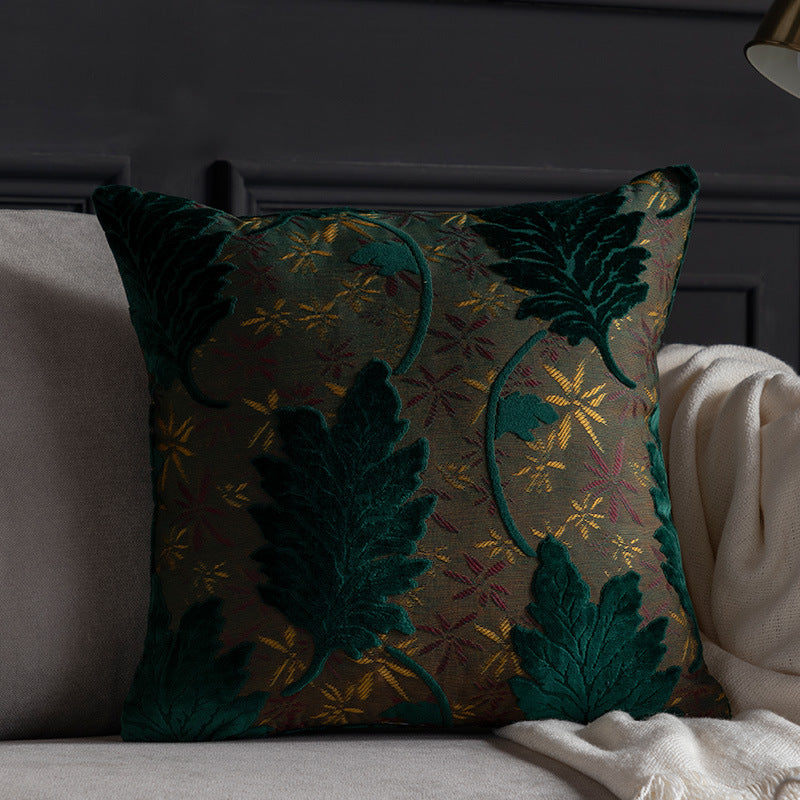 Couverture d'oreiller en coussin de coussin Jacquard