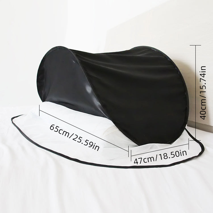 Tête Mosquito Net Blackout Sleep Eye Shade Tente Portable Anti Mosquito Light Blocking Head