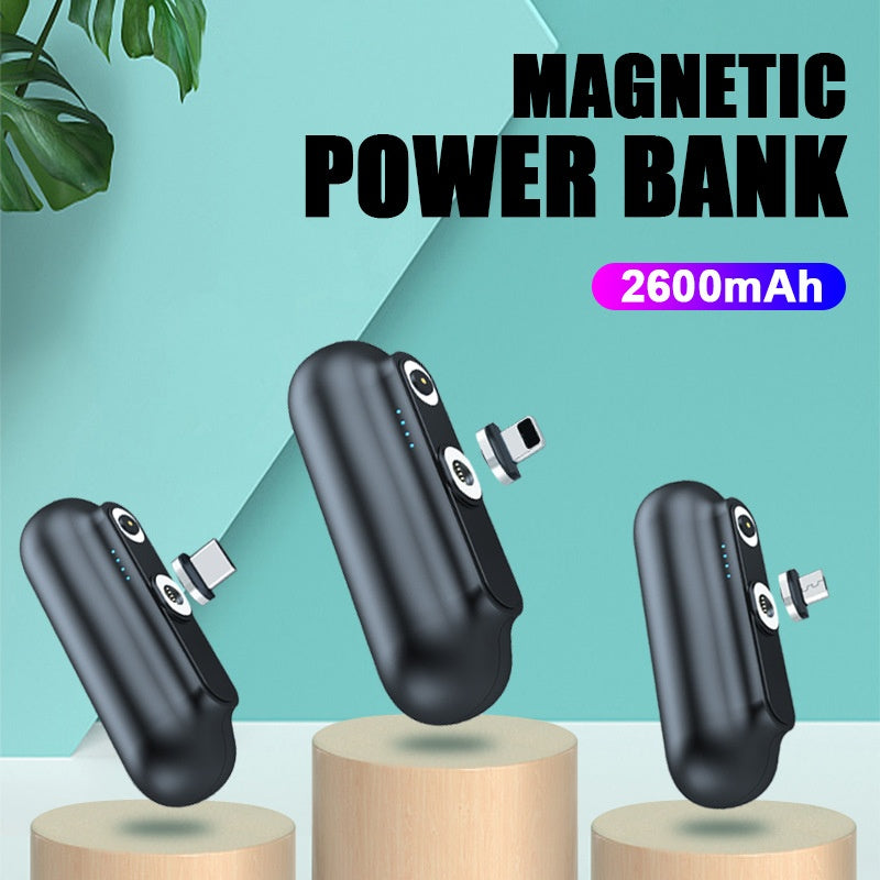 Mini-banque de puissance magnétique sans fil portable
