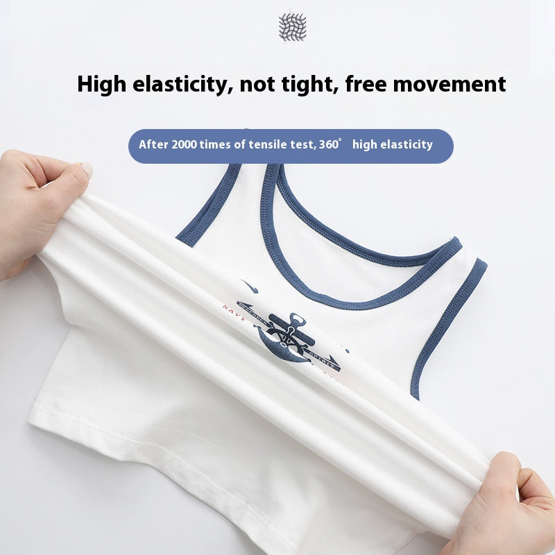 Veste respirante en coton de fond pour garçons