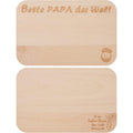Cadeau papa Cadeau de Noël Cadeau papa Conseil de petit-déjeuner Meilleur papa Cadeaux Conseil de petit-déjeuner en bois
