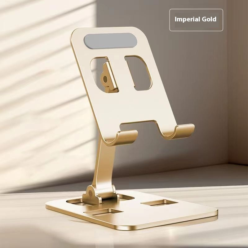 Rajustement multi-angle de pliage de bureau Porte-téléphone en alliage complet