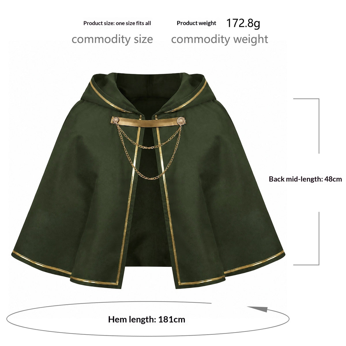 Cloque à capuche courte ou châle disponible en hommes et femmes Styles