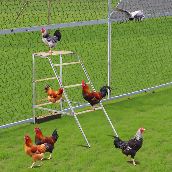 103x50x100cm Perchoir de poulet extérieur
