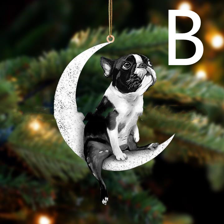 Animaux de compagnie Arbre de Noël Art suspendu Ornement
