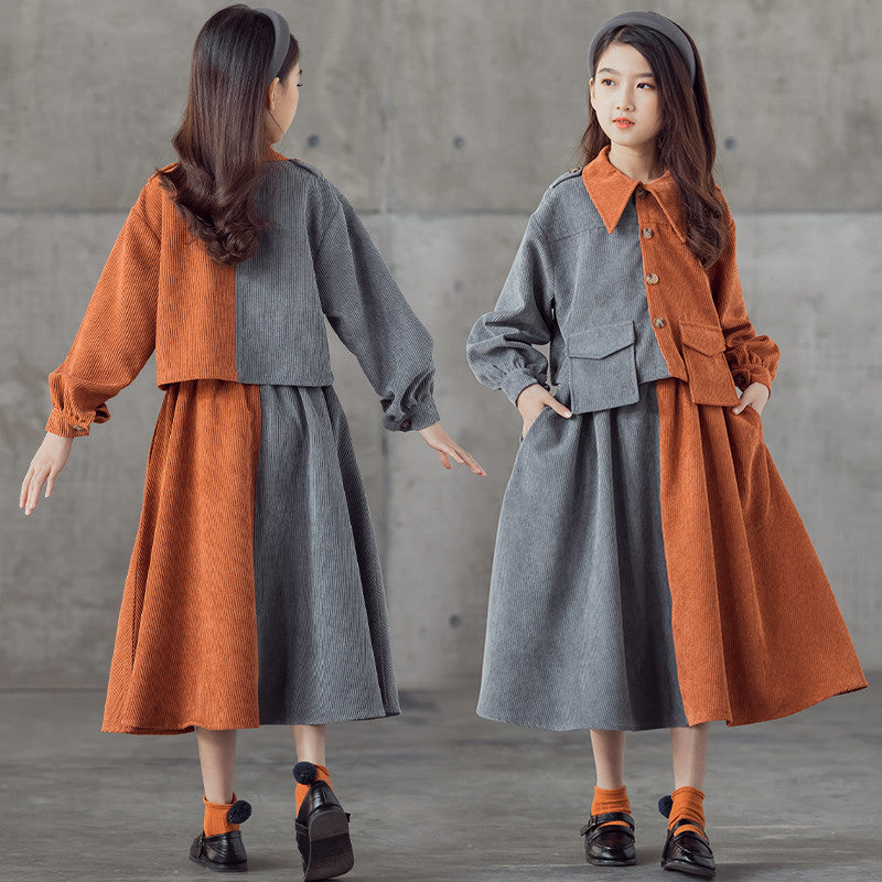 Robe de mode Deux pièces Tendance de l'enfant parent