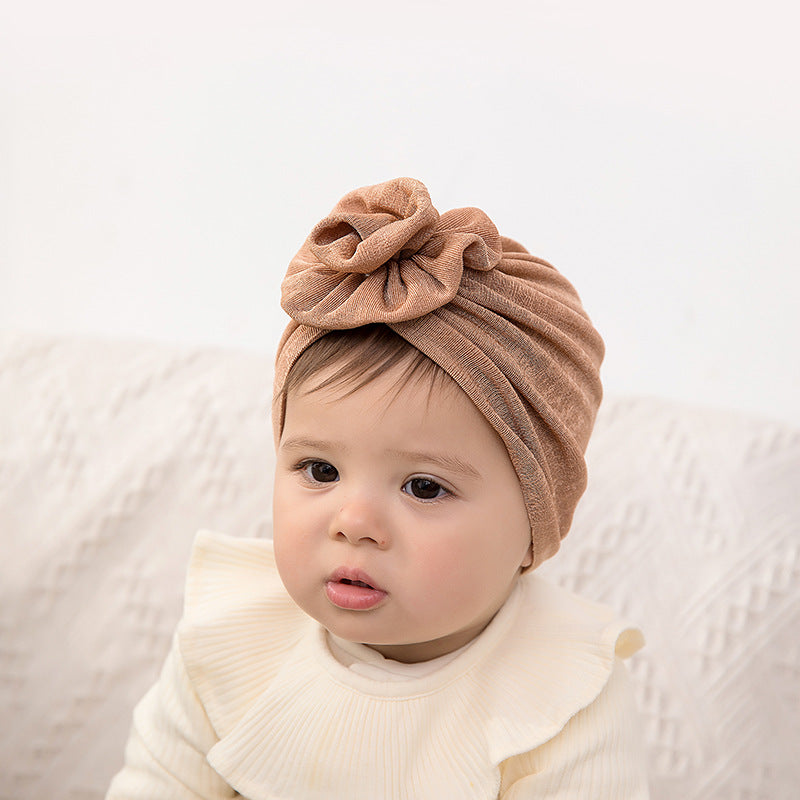 Printemps et automne bébé indien fleur tridimensionnelle Tam-o'-chanteur