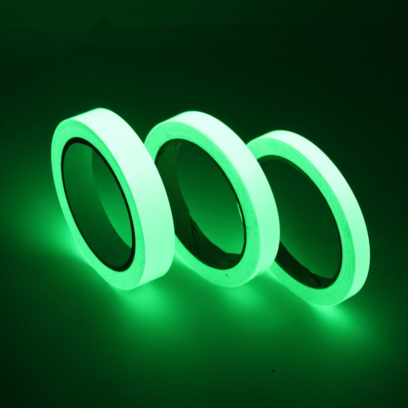 Sticker à ruban lumineux Super lumineux Bande fluorescente auto-lumineuse Lumière verte