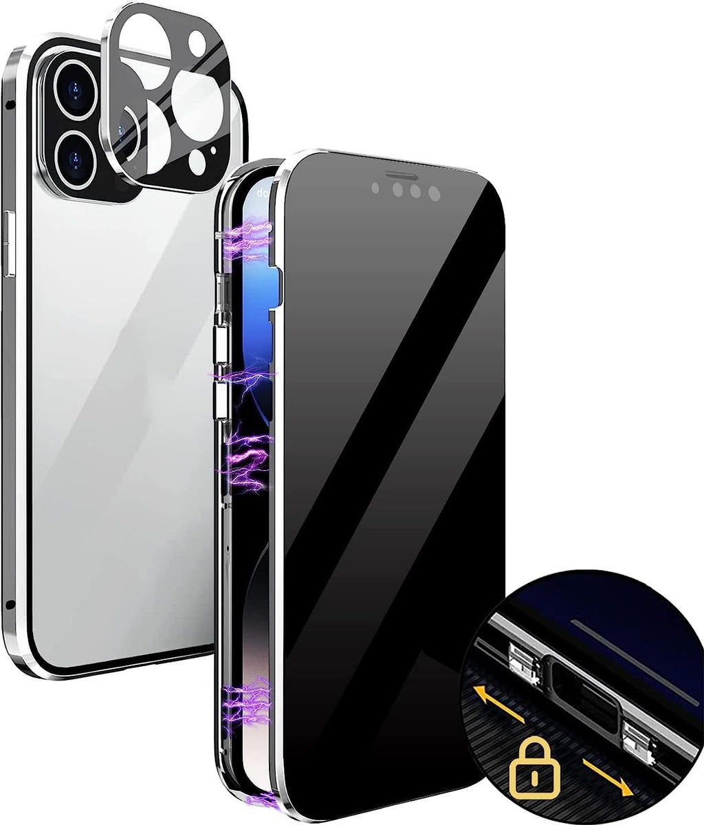 Boitier de téléphone Magneto avec verre double face