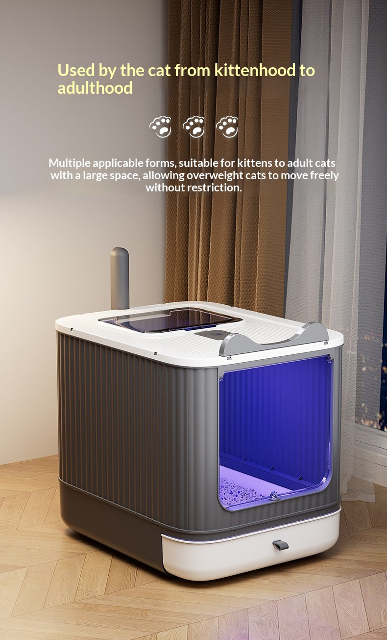 Boîte à litière pour chats