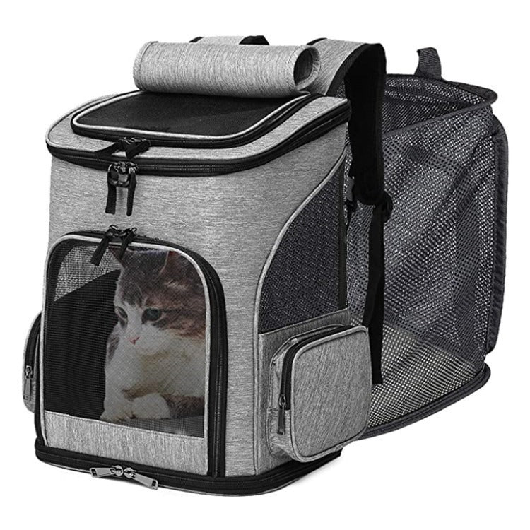 Sac à dos respirant pour chats et chiens pour sorties