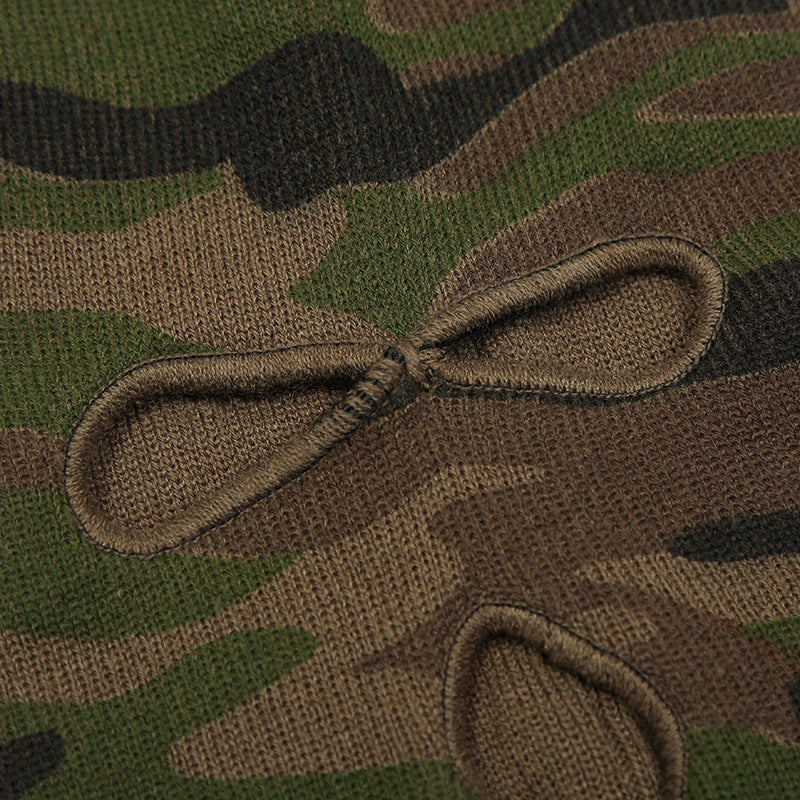 Chapeau à trois trous en camouflage pour hommes