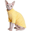 Sphynx Chats Vêtements Chats sans cheveux Chemise Col tortue Sphynx Vêtements Kitten Chandails T-shirts