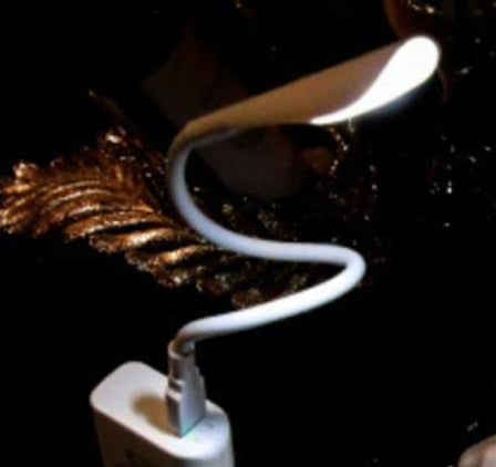 Livre de notes USB Petite lampe de nuit tactile à trois vitesses