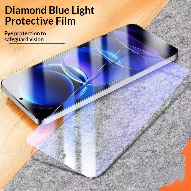 Protecteur d'écran de téléphone résistant à la lumière bleue plein écran
