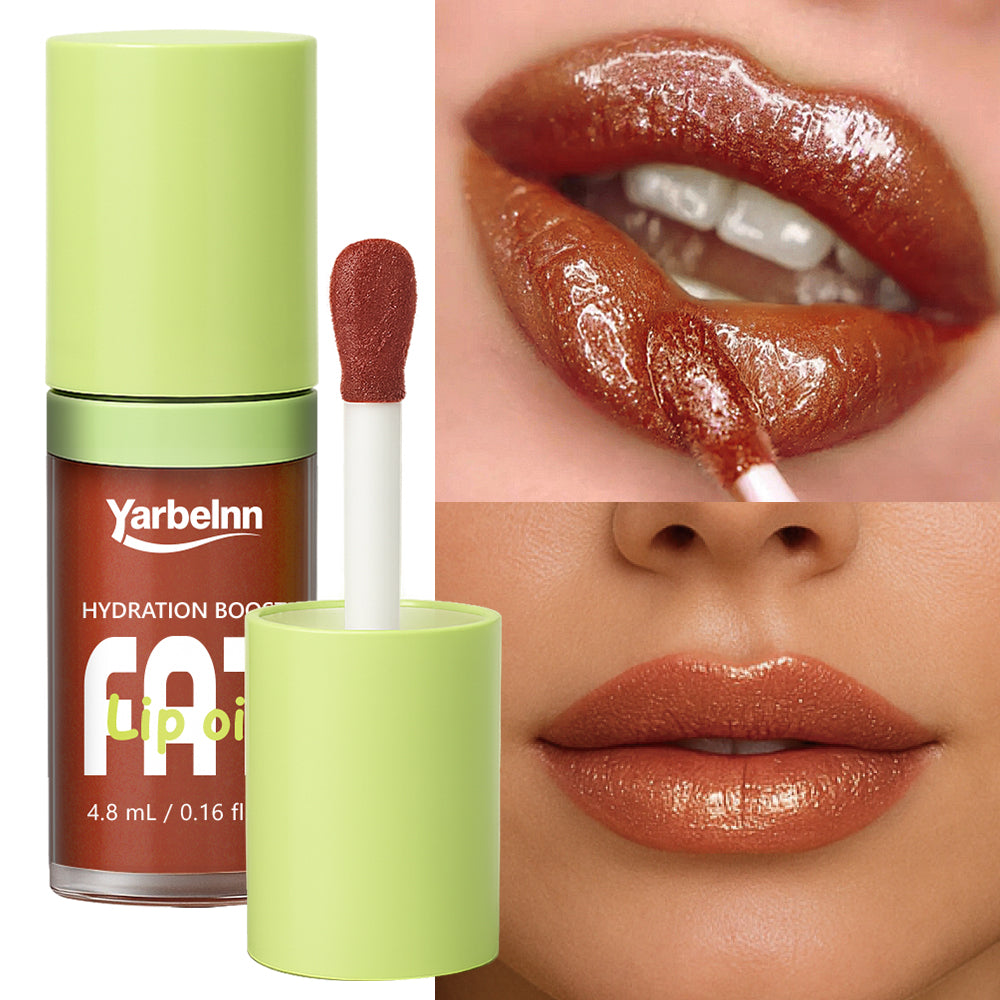 Transparent Perlescent Fat Lip Gloss