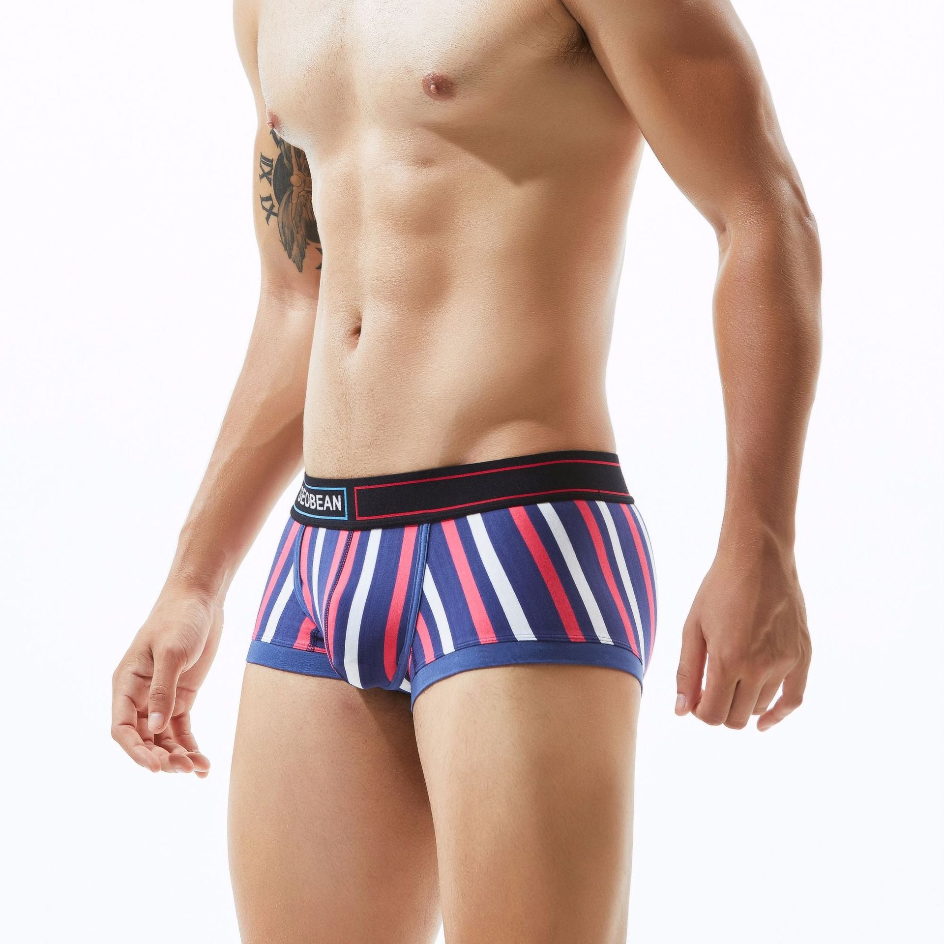Sous-vêtements Homme rayé Rainbow Sport Boxer