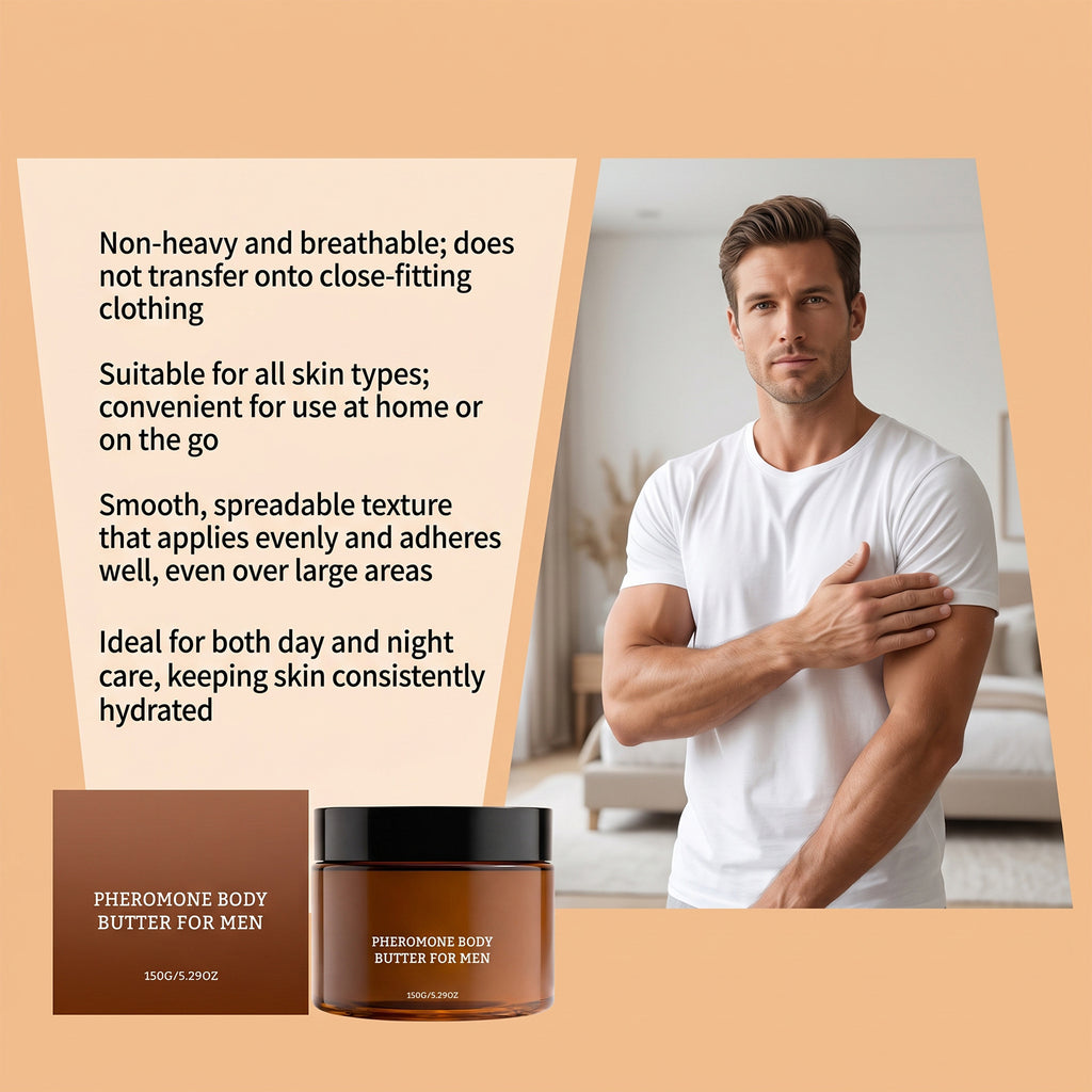Crème hydratante pour le corps des hommes Lotion