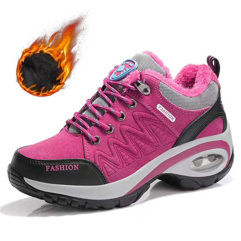 Automne Hiver Femmes Sneakers Air Coussin Design Platform Chaussures