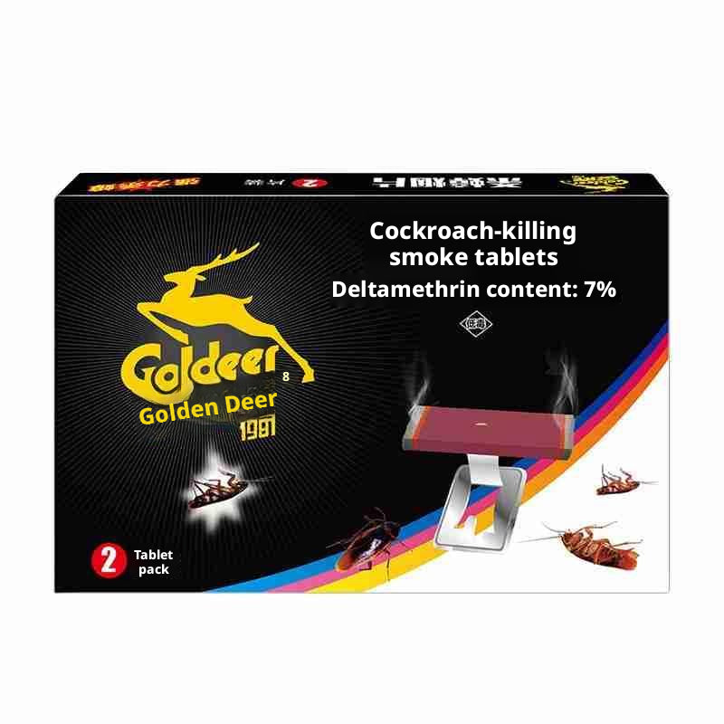 Cockroach tuant les comprimés de cigarette-2 comprimés +2 parenthèses-1 boîte