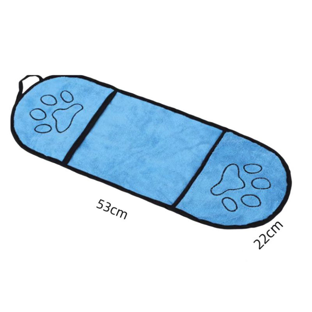 Serviette de bain pour animaux de compagnie