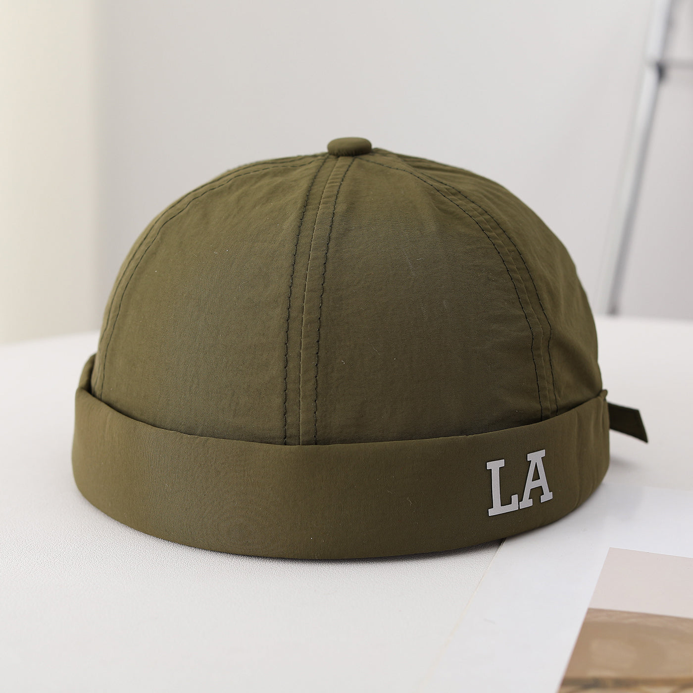 Single-color Quick-sèchement Léger pliable élégant et cool chapeau de gentilhomme sans Br