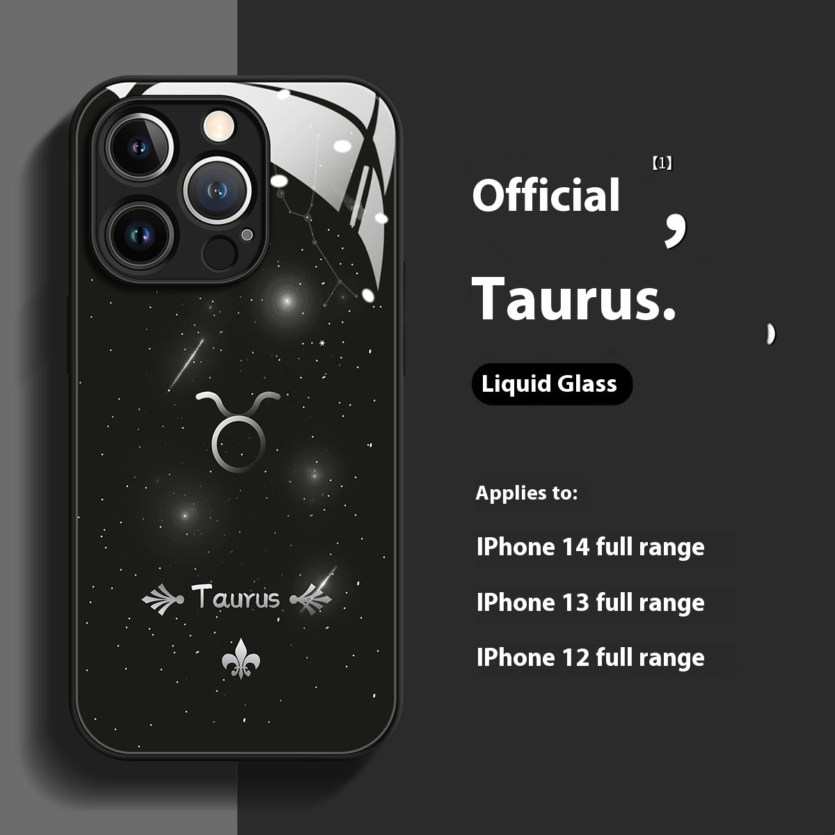 Constellation Symbole boîtier de téléphone verre liquide