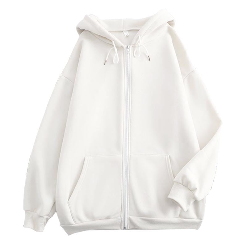 Veste à manches longues polyvalente à capuche zippée